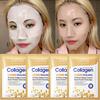 10pcs Collagen Reduce Wrinkle Face Mask Moisturizing Shrink Pores Repair Brightening Skincare Face Sheet Mask Korea Product