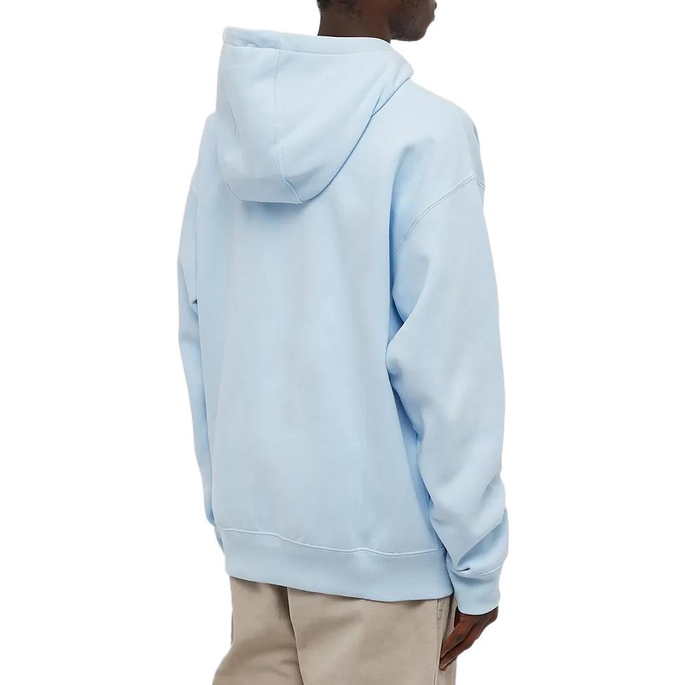 Nike NRG Solo Swoosh Fleece Hoodie Celestine Blue/White Men Streetwear CV0552-441