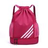 Sportowy plecak ze ściągaczem i przegrodą na buty