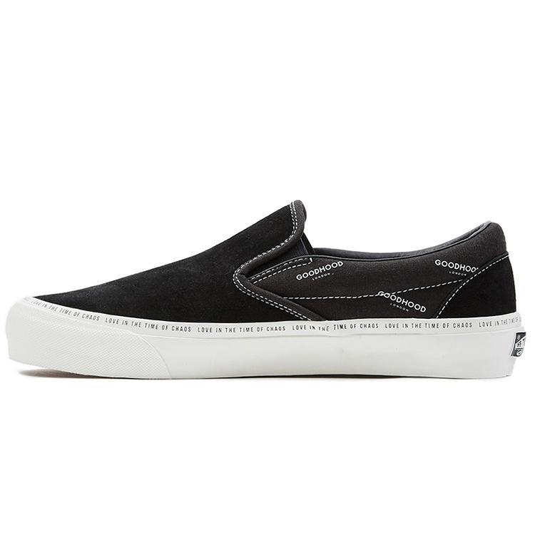 Vans Vault X GOODHOOD OG CLASSIC SLIPON LX Black Men s VN0A45JKRJZ EU 36.5