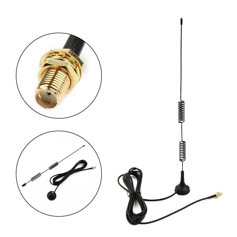 Enhance Your Communication Dual Band VHF UHF Car Radio Antenna Magnetic Base, 136 174MHz VHF And 400 470MHz UHF Frequency Range