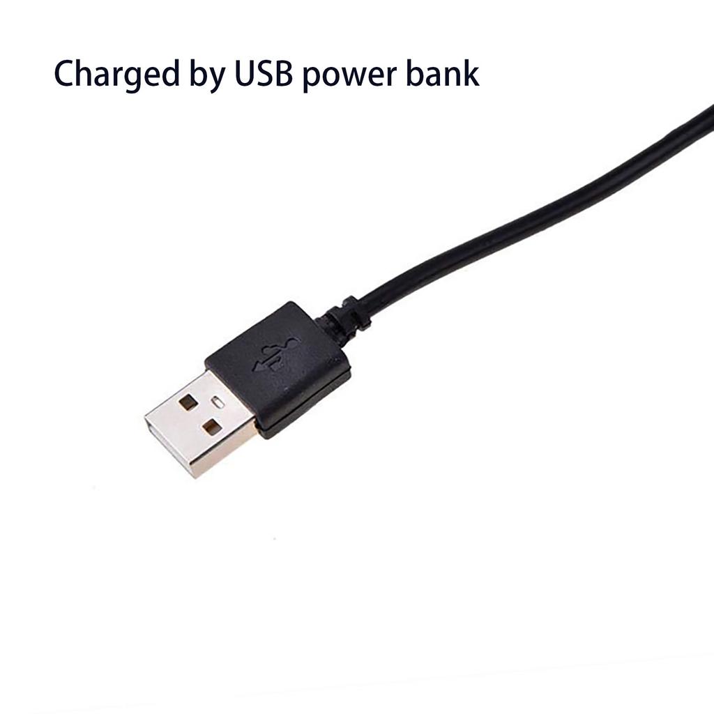 Cuscinetto Riscaldante USB 5V 2A – 3 Temperature (31°C, 42°C, 55°C) E Timer 30 Minuti, Per Interni/Esterni, Da Inserire Nei Vestiti