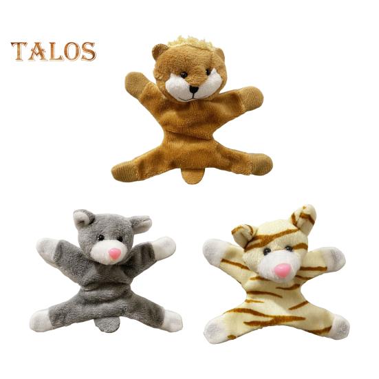 

3 шт. плюшевый магнит на холодильник в виде животного для домашнего офиса, кухни, шкафчика, холодильника, плюшевая кукла в виде животного из мультфильма, магнитное украшение, орнамент D