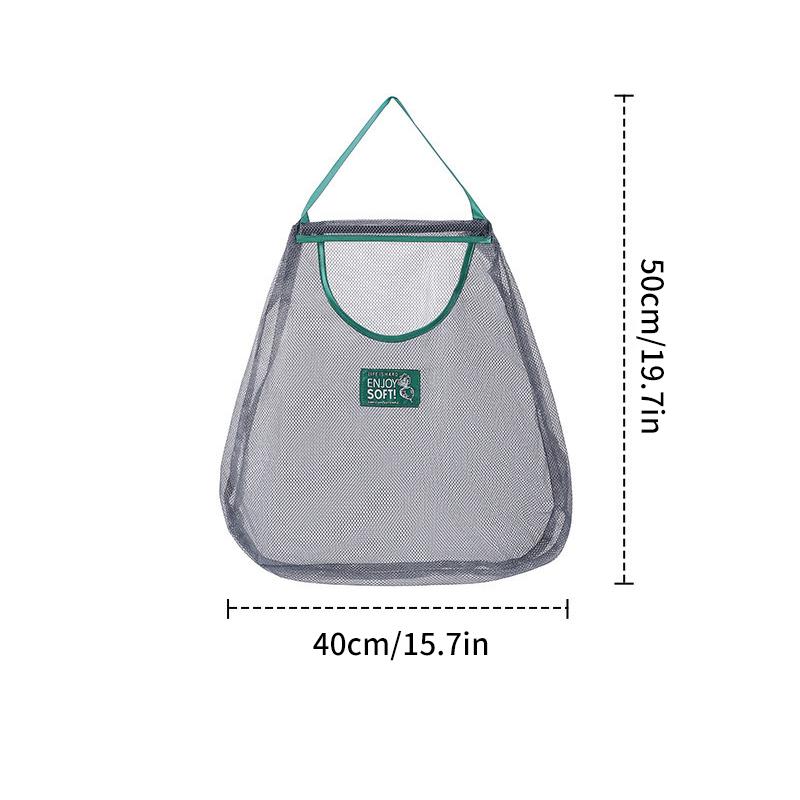 Многоцелевые сумки для хранения Многоразовые органайзеры для фруктов и овощей на кухне Подвесные сумки Портативная и дышащая подвесная сумка для хранения 519₽