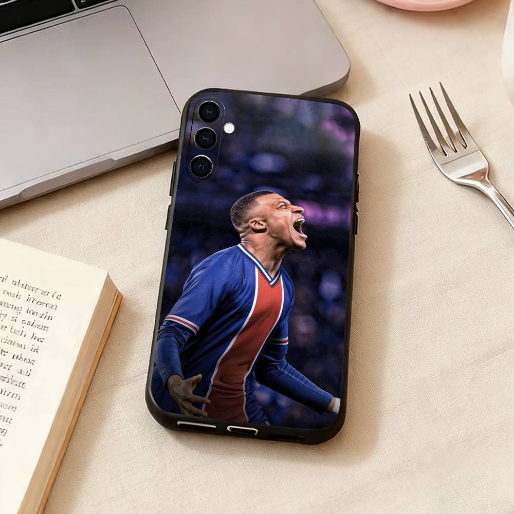 Fußballstar m -MbappeS-s   Handyhülle Für Samsung Galaxy A73,A72,A71,A70,A53,A52,A51,Weiche Silikon-Schwarze Abdeckung