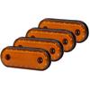 Aoling Truck LED Side 24V Amber Side 24V Marker M7 Markers, Markers, Lamps, 4-Pack