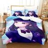 Komi Cant Communicate 3D NEW Duvet Cover Pillowcase Bedding Set Adult Boy Girl Bedroom Decoration Children Single Double Large