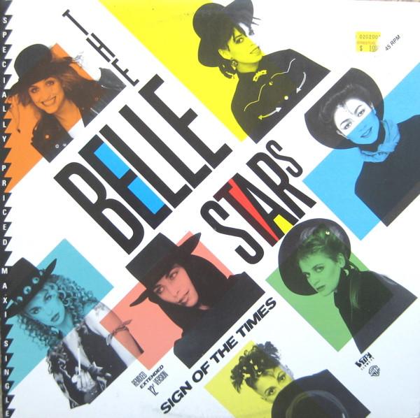 

12inch Record BELLE STARS Sign Of The Times 029657 WARNER BROS. 1983 US Dance Electronica Used