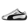 Puma Zapatos Plateado Metálico Negro Rosa Speedcat