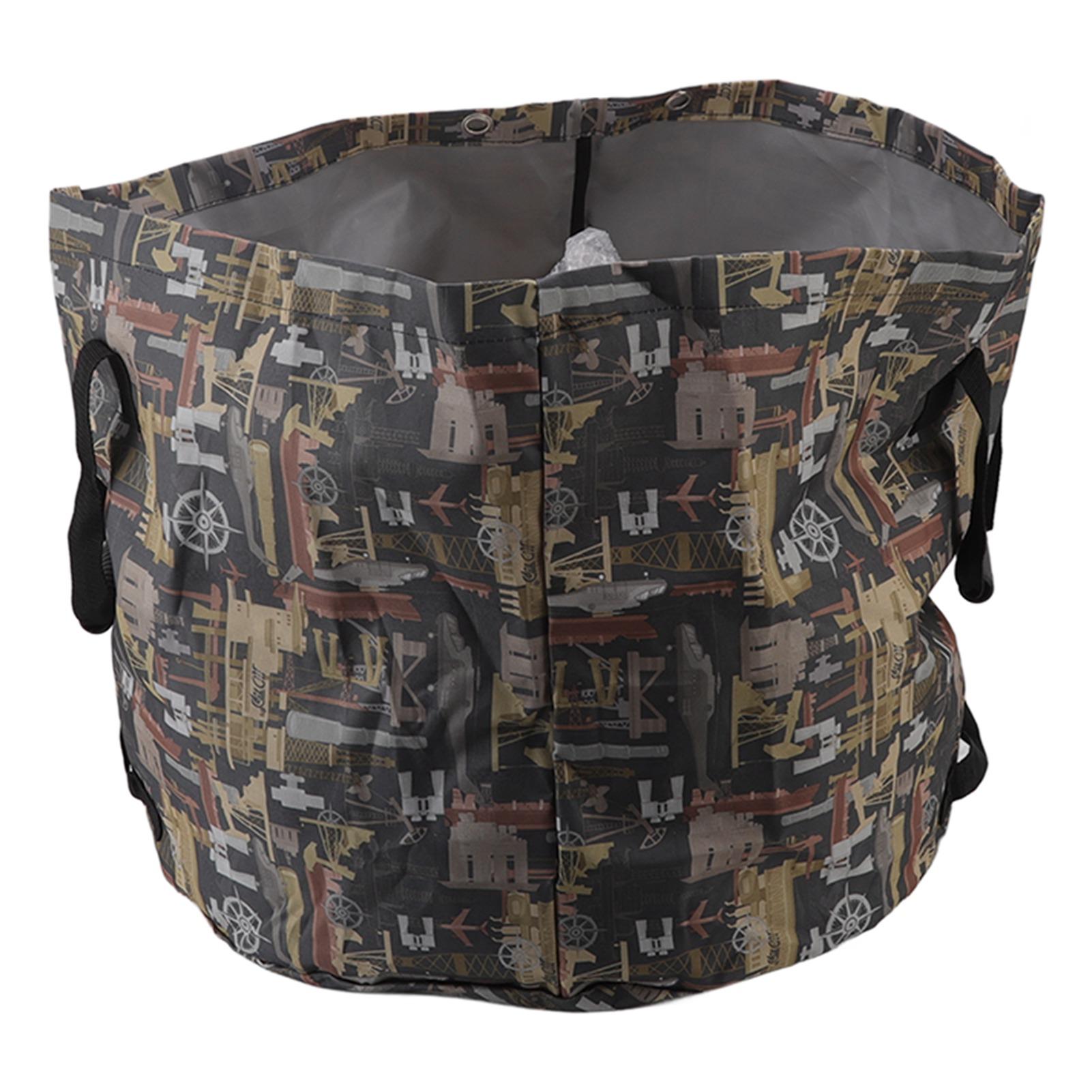 

Водонепроникна сумка для газону з полотна Оксфорд Екологічна Широко використовувана Садова сумка для листя Сміття Інструментів