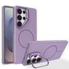 New Matte For Magsafe Magnetic Case For Samsung Galaxy S26 S25 S24 S23 S22 Ultra Plus S25FE S24FE S25Edge With Kickstand Cover