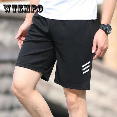 Men's Sports Shorts Cool and Comfortable Breathable Sweat-absorbing Five-point Pants Summer Quick-drying Running Fitness Loose Casual Beach Shorts