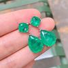 2021 Trend 925 Sterling Silver Paraiba Tourmaline Emerald Gemstone Big Drop Earrings for Women Cocktail Party Fine Jewelry Giift