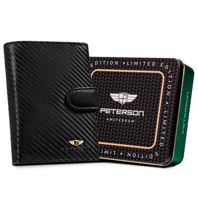 Herren Leder Geldbörse Peterson PTN 339Z-CA