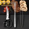 Hengxin Ruichu 3-Piece Stainless Steel BBQ Tool Set