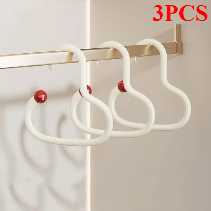 

3PCS Dopamine Circular Scarf and Tie Display Stand Multifunctional Hook, Suitable for Bedroom Storage of Scarves and Tie Racks білий