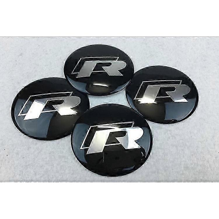 Pegatina de buje modificado XYC, pegatina de tapa central de buje, tapa de buje de 65 MM - Seat (paquete de cuatro)