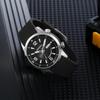 BERNY Watch Watch Dive Watch Automatic Mechanical Watch with Crown 200m Water Resistant HV600 Hardness Sapphire Glass Silicone Band Super Luminous