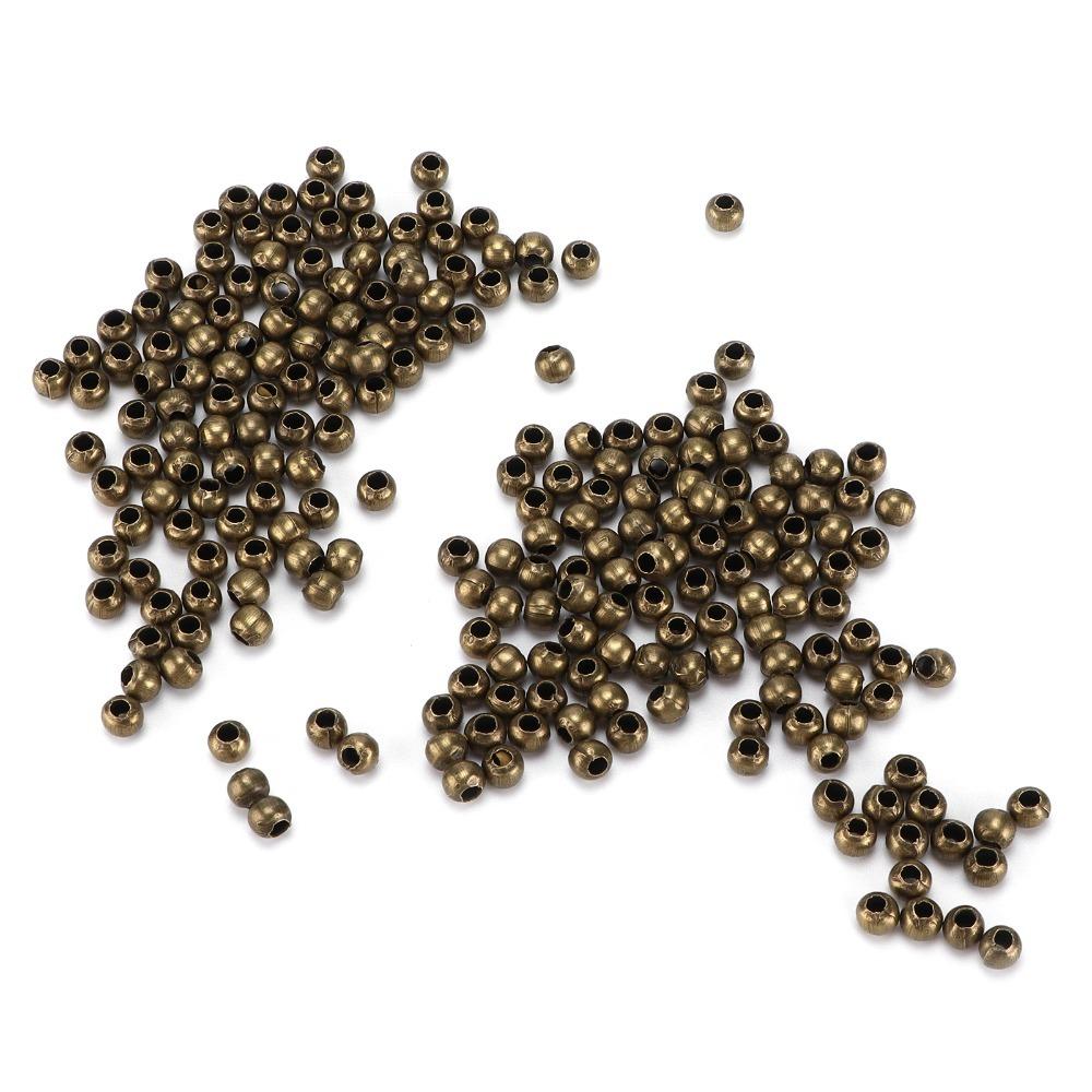 200pcs 4mm Size Seed Beads Smooth Round Partition Beads Jewelry Tools Jewelry Beads  Bracelet Making