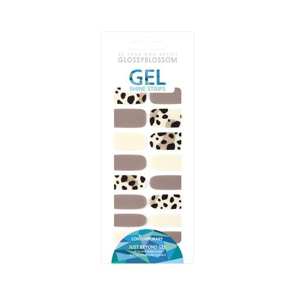 

Гелевые наклейки для ногтей Glossy Blossom, ежедневная корова, 1 шт.