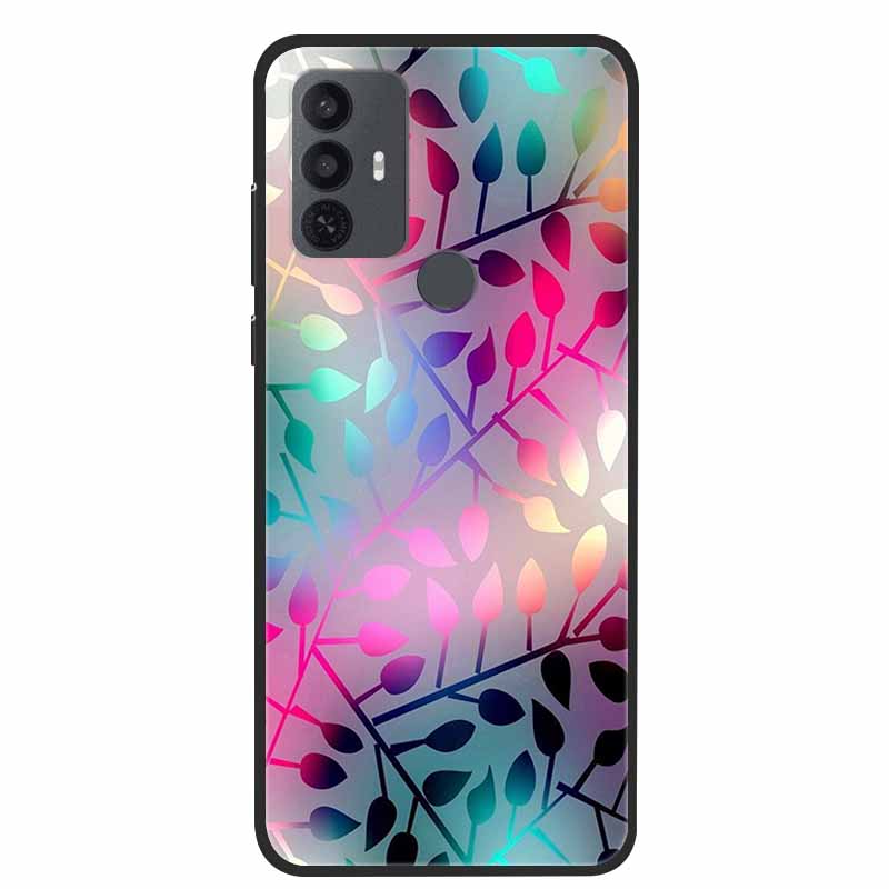 For TCL 30 SE Case Luxury Soft Silicone Protective Animals Phone Cover for TCL 305 306 Case 30SE TPU Funda for TCL30SE Cartoon