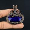 Blue Flash Labradorite Jewelry, 999 Copper Wire Wrapped Pendant, Handmade Gemstone Jewelry, Gifts For Wife Brand New Pendant