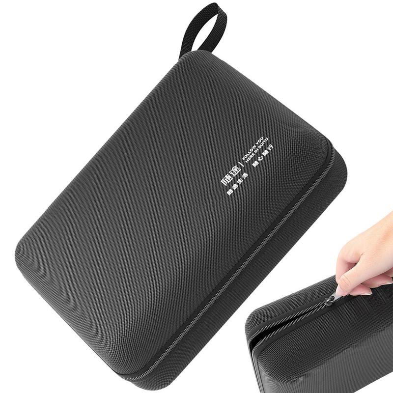 EVA Hard Carrying Case For Car Vacuum Cleaner Portable Auto Handheld Vacuum Cleaner Storage Bag PU Leather Zipper Organizer Box