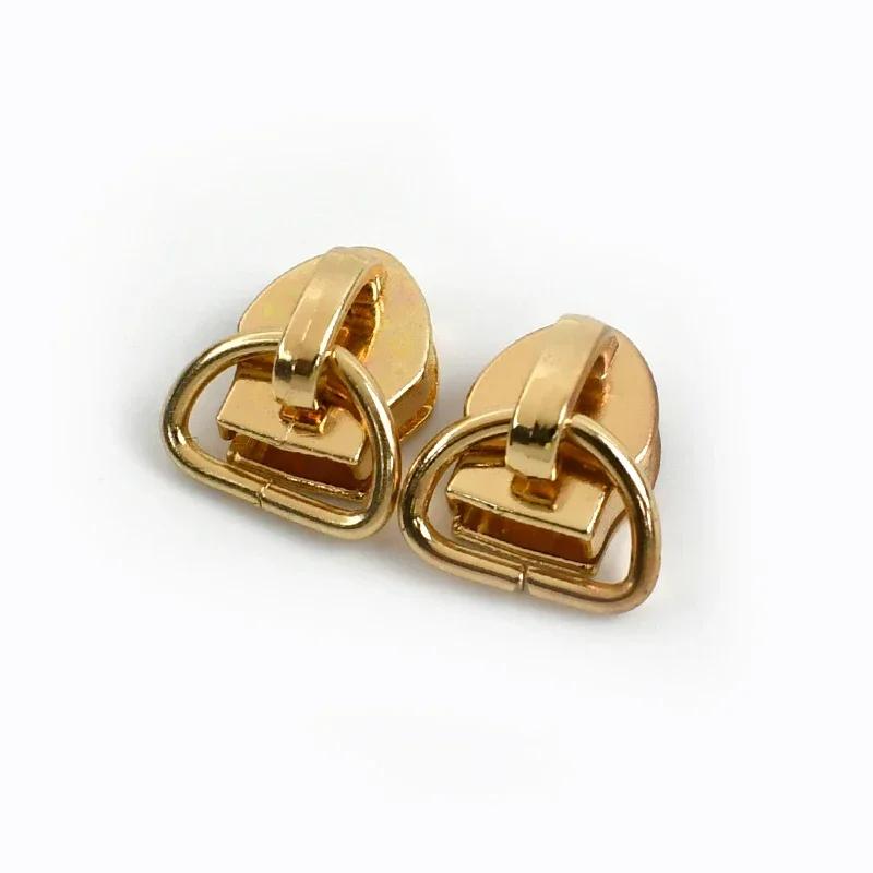 5-30Pcs Meetee 5# Nylon Zipper Puller Down Jackets Bags Zippers Sliders Garment Zips Head Repair Kits DIY Sewing Accessories