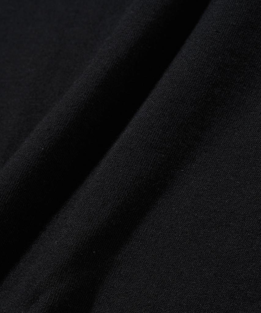 PHYSICAL DEPARTMENT Check Star Tail Logo Short Sleeve T-Shirt_Black