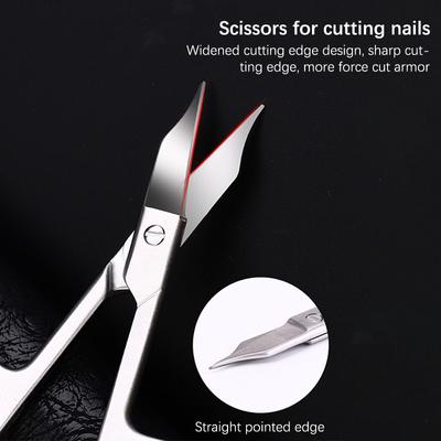 1 Stück professionelle Nagelschere Cutter Clipper Maniküre Pediküre-Werkzeug mit gebogener Spitze