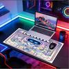 Mousepad Personalizat cu Nume și Model Cosmic Bot Crew, Covoraș pentru Birou Laptop PC, Covoraș Decorativ pentru Birou Acasă, Pad Tastatură Cadou