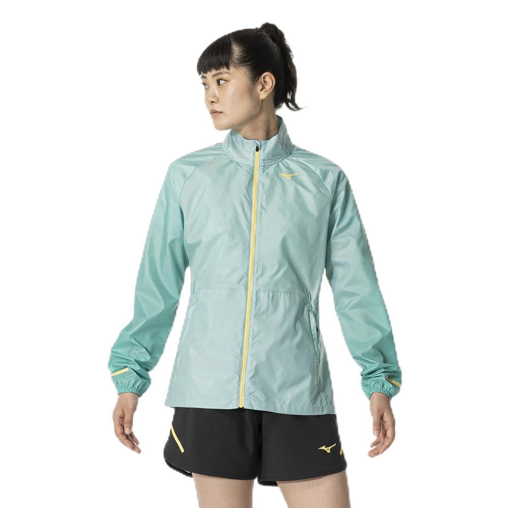 Running Wear Premium Packable Jacket Aurora Reflective J2MEB200 Eggshell Green S Women s