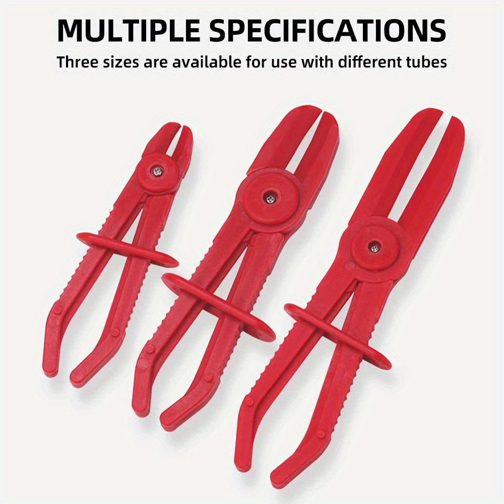 Hose Tube Clamp Pliers Tool Brake Fuel Water Line Clamp Pliers for Car Repair Hose Clamp Removal Plastic Oil Pipe Cutting Pliers