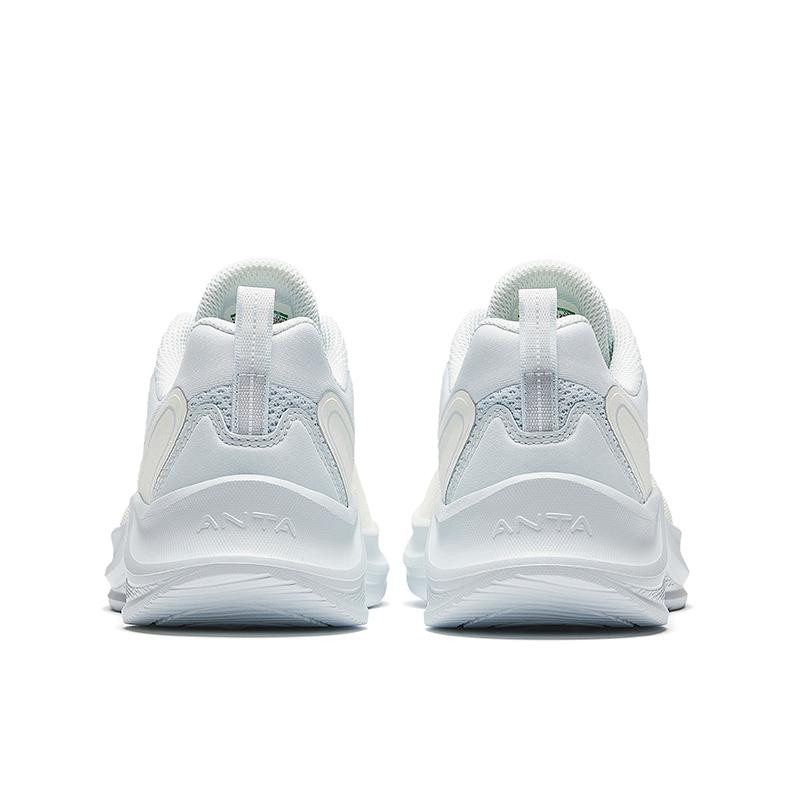 Anta 1.5 Comfortable Fabric Slip Resistant, Breathable, Lightweight Low Top Running Shoes Women's Light Mist Gray Sneakers 922435518-2