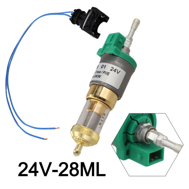 Metal Plastic 24V Diesel Pump Fuel Pump Electronic for Pulse Compact 22ml 28ml Capacity Metal Plastic Construction