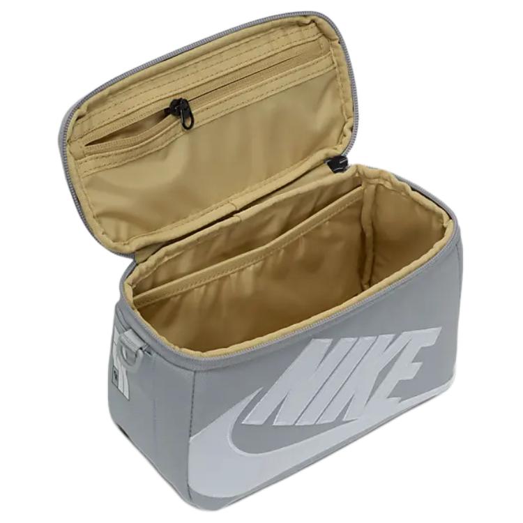 Nike Classic Minimalist Fashion Zipper Closure Fabric Tote Shoulder Crossbody Bag Unisex bags Wolf-Grey FN3059012