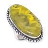 Bumble Bee Jasper Gemstone 925 Sterling Silver Jewelry Ring Size 5.5