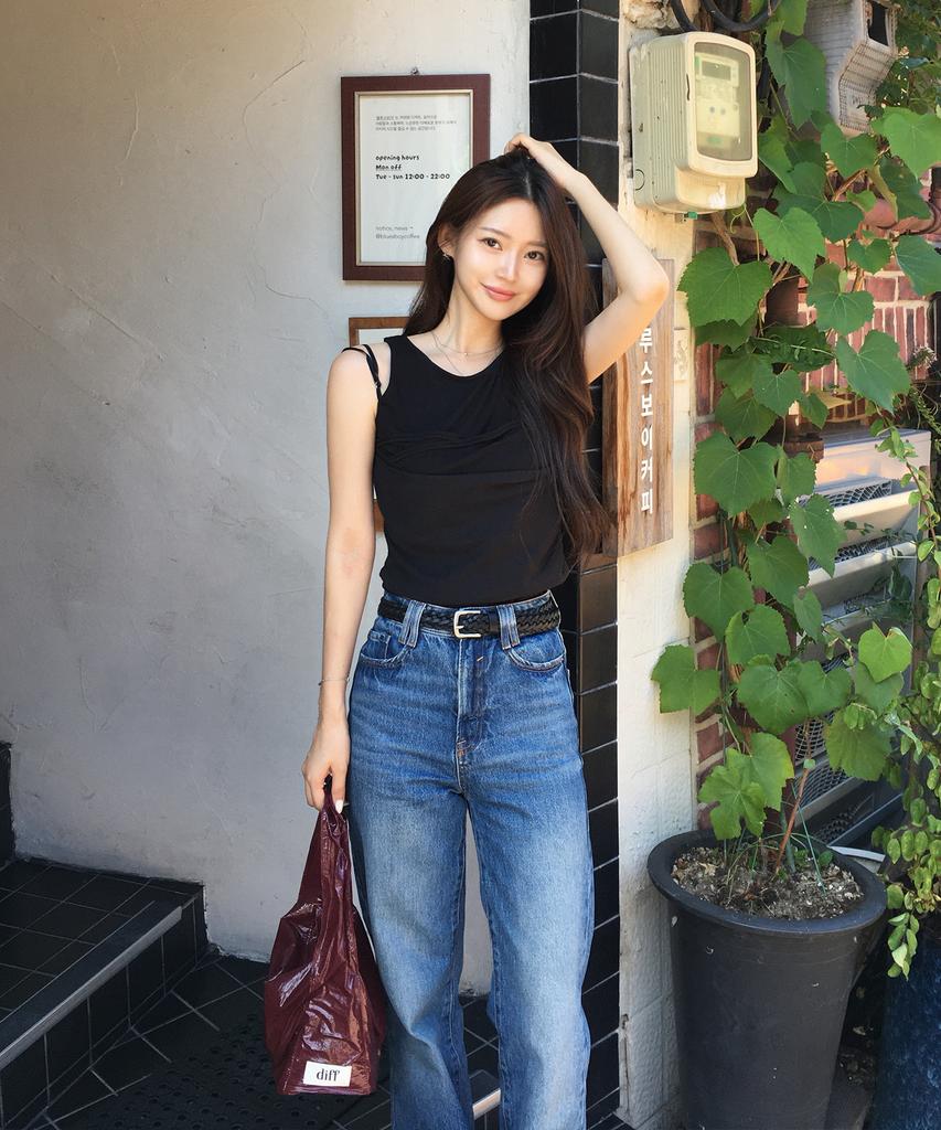 Diff Hobo Bag S Shine (Burgundy)