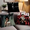 Lil RT Rapper Pillow Case Office Cushions Suitable For Sofa Car Bedroom Decorative Cushion Cover