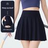 Women's Quick-Dry High-Waisted Pleated Tennis Skirt – Outdoor & Yoga Anti-Exposure Skort