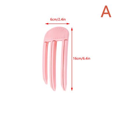3/6 Tænder Fluffy Hår Rod Høj Kraniet Artefakt Hårnål Naturlig Fluffy Sporløs Hår Skønhed Styling Værktøjer For Dovne