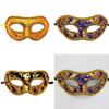 Mysterious Angel Halloween Masquerade Party Men's Mask Plush Cloth Half Face Mask With Fabric Edges