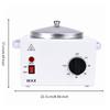 Beeswax Blend Melting Machine with Metal Inner Pot Adjustable Temperature Control SingleBasin