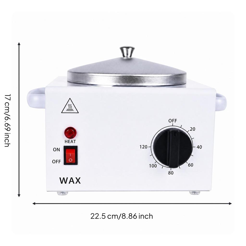 Beeswax Blend Melting Machine with Metal Inner Pot Adjustable Temperature Control SingleBasin