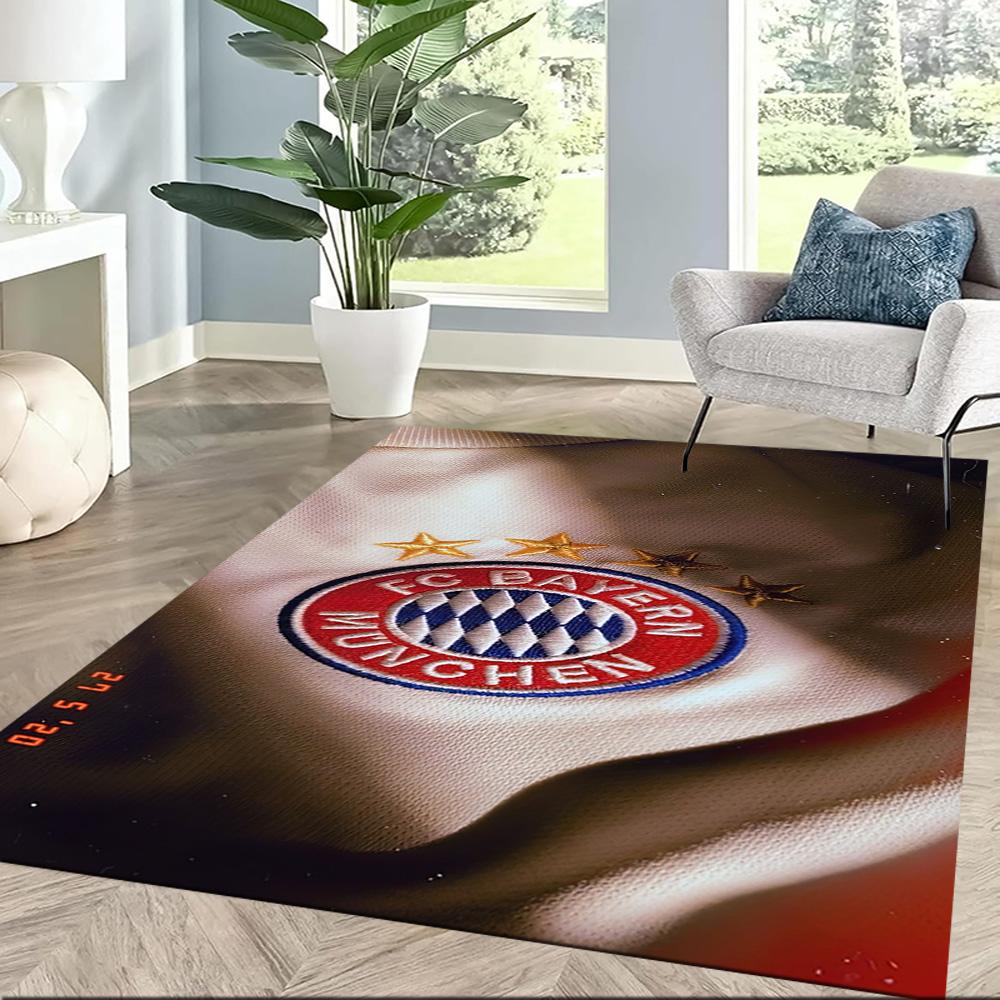 Bayern Munich Floor Rug Office Rug Perfect for Bedrooms Balcony Game Room Entryway Antislip Carpet Decorate Offices