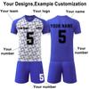 DIY Custom Adult And Children Three-piece Football Uniforms