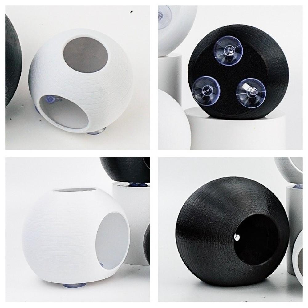 Suction Cup Fixed Fish Shrimp Hiding Cave Spherical Fish Tunnel Toy  Fish Shrimp Reptiles