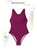 2024 European & American Plus Size Women's One-Piece Swimsuit