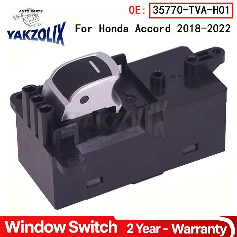 For Honda Accord 2018     Rear Left Right Driver Side Door Power Window Switch Glass Lifter Button 35770-TVA-H01
