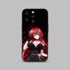 Rias-Gremory High School Phone Case For iPhone 17,16,15,14,13,12,11,Pro,Max,Plus,X,XS,SE4,E,Mini,Soft Black Case